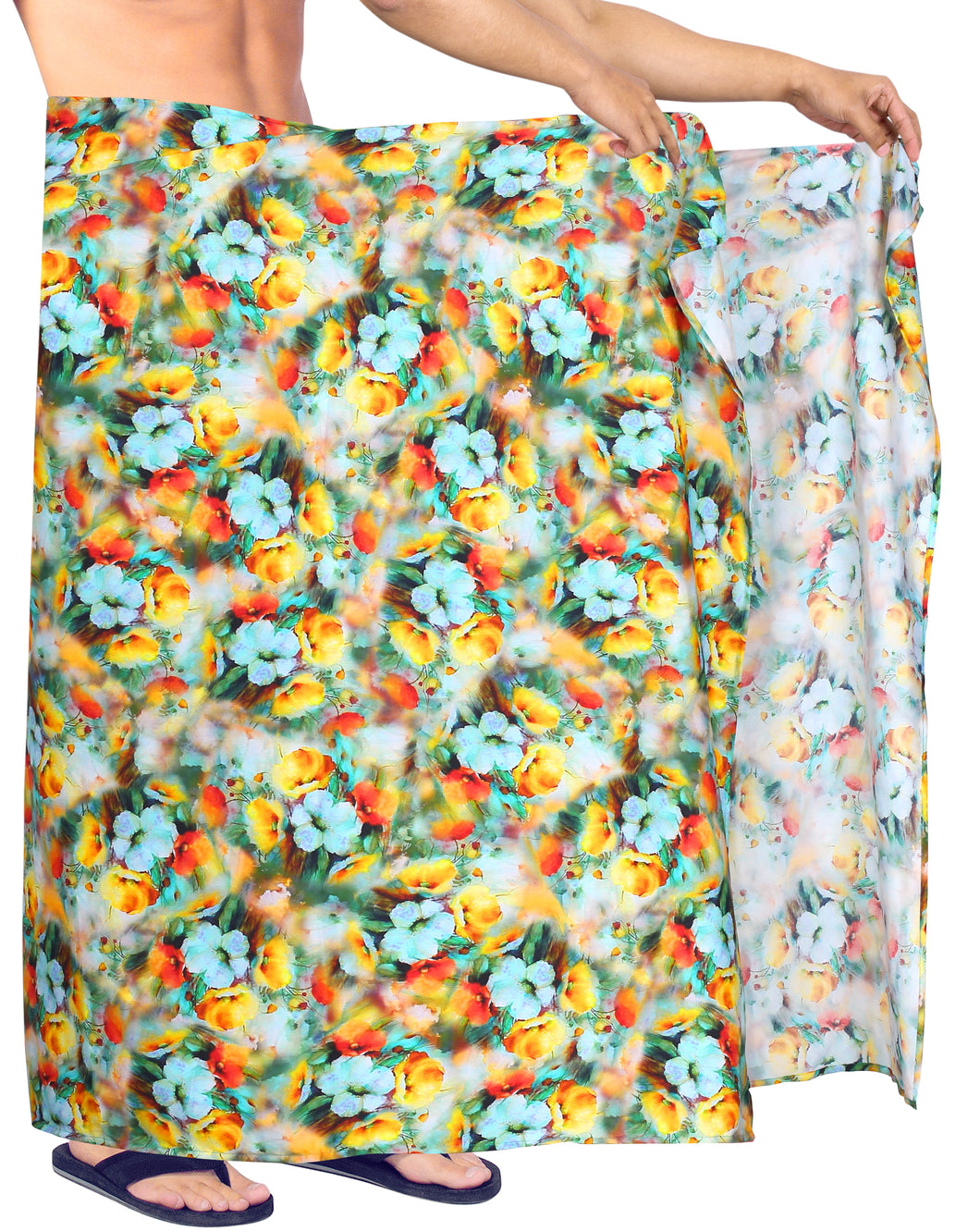 HAPPY BAY Men Bathing Suit Swimwear Beach Cover Up Resort 78