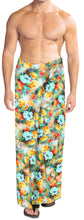 Load image into Gallery viewer, HAPPY BAY Men Bathing Suit Swimwear Beach Cover Up Resort 78&quot;X42&quot; Multicolor Z245 911181