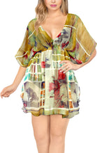 Load image into Gallery viewer, LA LEELA Women Bikini Swimsuit Beach Cover Up for Swimwear US 8-16W Mustard_L895