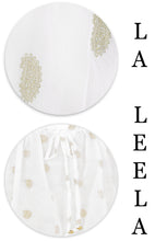 Cargar imagen en el visor de la galería, LA LEELA Women&#39;s Summer Swimsuit Cover Ups Beach Swimwear US 14-24W White_N205