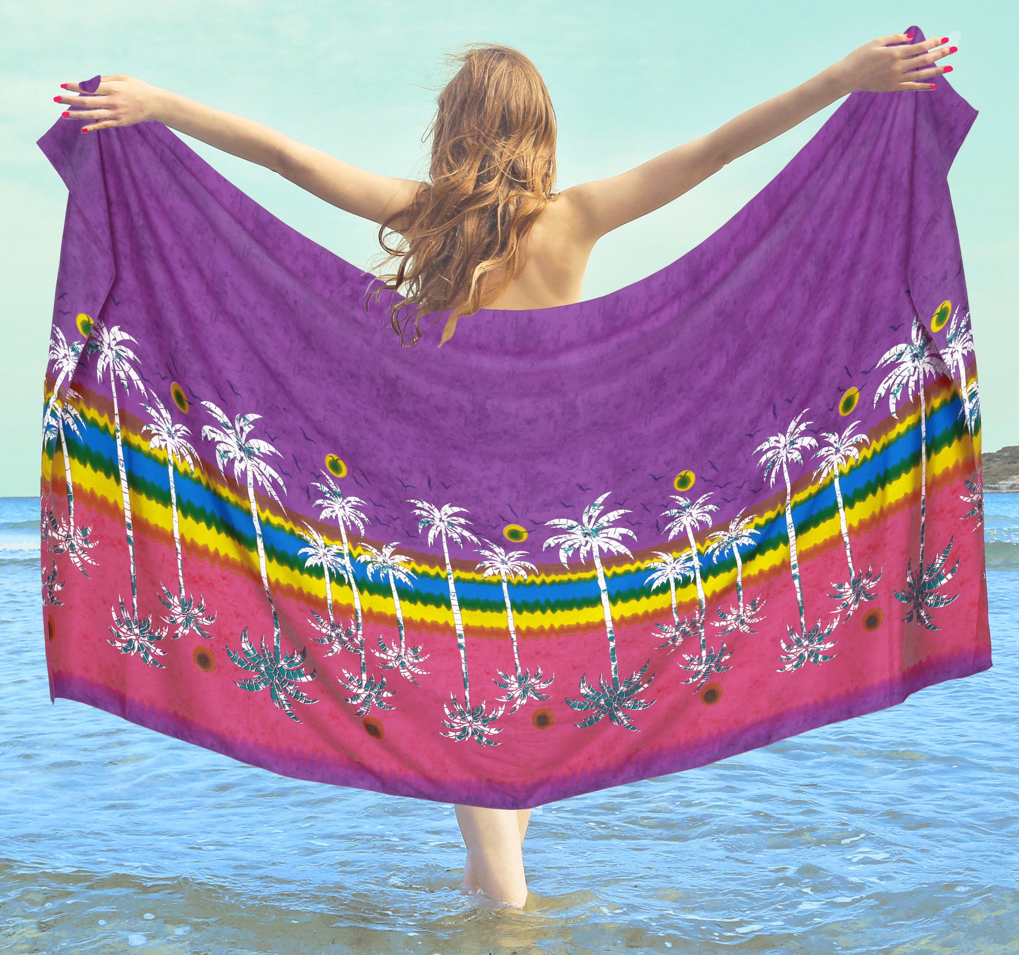 Hawaiian bathing suit wraps deals