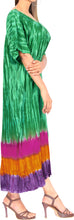 Load image into Gallery viewer, LA LEELA Women&#39;s Summer Loose Beach Swing Dress Teen Girls US 14-24W Green_P588