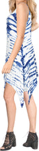 Load image into Gallery viewer, LA LEELA Women Caftan Bikini Summer Swimwear Cover Ups Dress US 8-10 White_R271