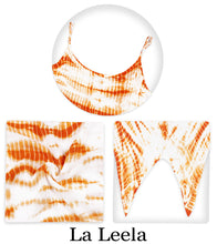 Cargar imagen en el visor de la galería, LA LEELA Women Bikini Swimsuit Beach Summer Cover Up Swimwear US 8-10 White_R267