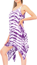 Load image into Gallery viewer, LA LEELA Women&#39;s Swim Beach Dress Kaftan Cover Ups Swimwear US 0-6 White_R274