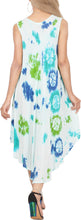 Load image into Gallery viewer, LA LEELA Women&#39;s Kaftans Long Swimsuit Cover up Beach Dress US 14-20W White_Q712
