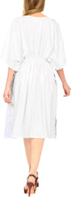 Load image into Gallery viewer, LA LEELA Women&#39;s Swimsuit Cover Up Loose Beach Bikini Dress US 14-24 White_V886
