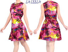 Cargar imagen en el visor de la galería, LA LEELA Women&#39;s Swimsuit Bathing Suit Cover Ups Swimwear US 14 [L] Pink_T759