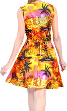 Load image into Gallery viewer, LA LEELA Women Tops Swimsuit Beach Cover Up Swimwear Suit US 10 [M] Orange_V209