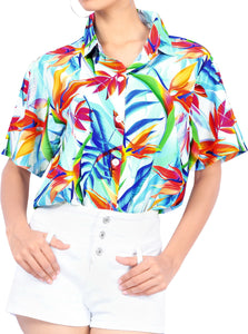 la-leela-womens-exotic-tropical-flower-azure-aloha-relaxed-fit-beach-hawaiian-short-sleeve-blouse-printed-shirt-white-blue-orange