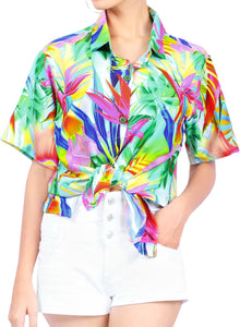 la-leela-womens-rainbow-garden-hawaiian-aloha-tropical-beach--short-sleeve-relaxed-fit-blouse-printed-shirt-multi-color