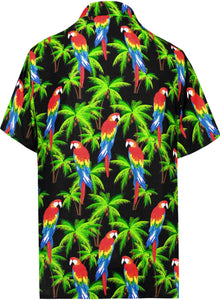 la-leela-parrots-lagoon-mens-hawaiian-printed-casual-tropical-beach-front-pocket-shirts-short-sleeve-shirts-black_aa373