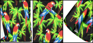 la-leela-parrots-lagoon-mens-hawaiian-printed-casual-tropical-beach-front-pocket-shirts-short-sleeve-shirts-black_aa373