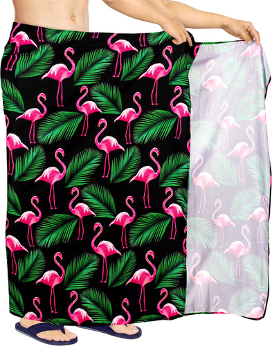 la-leela-Mens-Full-Loungewear-Sarong-Lungi-Beach-Towel-Wrap-One-Size-Black_AA15