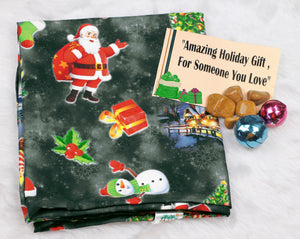 LA LEELA Men Casual Sarong Lava Lava Cover Up Christmas Day 78" X39" Black_AA75