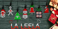 Load image into Gallery viewer, LA LEELA Women&#39;s Tropical Santa Claus Party Ugly Hawaiian Christmas Day Shirts Green