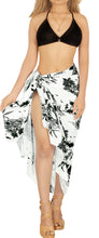 Load image into Gallery viewer, LA LEELA Women&#39;s Printed Long Beach Wrap Beach Swimsuit Cover Up  Sarong Wrap- ONE SIZE