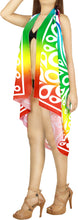 Load image into Gallery viewer, LA LEELA Printed Beach Sarong for Women Beach Wrap Cover Up for Swimsuit - ONE SIZE