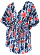 Load image into Gallery viewer, la-leela-womens-bikini-cover-up-dress-swim-beach-wear-caftan-swimsuit-printed