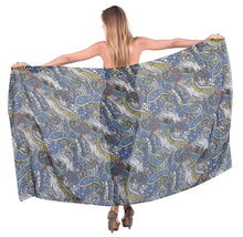 Load image into Gallery viewer, la-leela-beachwear-bikini-cover-up-bathing-suit-wrap-women-gradient-one-size