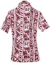 Load image into Gallery viewer, LA LEELA Women&#39;s Summer Beach Button Down Short Sleeve Camp Casual Blouse Turtle