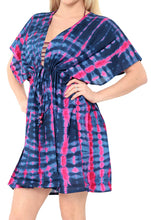 Load image into Gallery viewer, LA LEELA Cover-ups Beach Bikini Swimwear Swimsuit Caftan Dress Women Printed