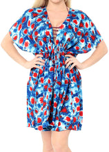 Load image into Gallery viewer, LA LEELA Coverup Beach Bikini Swimwear Swimsuit Caftan Dress Women Printed