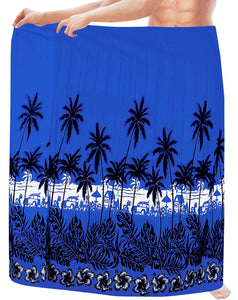 LA LEELA Swimsuit Swimwear Cover ups Beachwear Wrap Mens Sarong Bathing Suit Pareo Swim