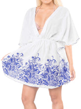 Load image into Gallery viewer, la-leela-swimsuit-beach-wear-embroidery-bikini-cover-up-women-summer-dress