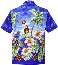 Load image into Gallery viewer, la-leela-mens-aloha-hawaiian-shirt-short-sleeve-button-down-casual-beach-party-4