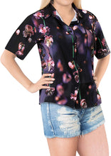 Load image into Gallery viewer, Ladies Hawaiian Shirt Beach Top Casual Tank Blouses Aloha Holiday Button Down