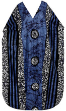 Load image into Gallery viewer, LA LEELA Women&#39;s Beachwear Swimsuit Cotton Batik Long Caftan Maxi Dress Bathrobe