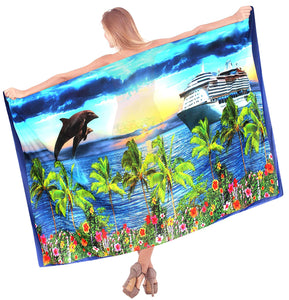 la-leela-womens-bikini-wrap-cover-up-swimsuit-dress-sarong-digital-plus-size