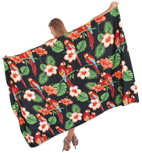 Load image into Gallery viewer, la-leela-women-beachwear-bikini-wrap-cover-up-swimwear-bathing-suit-28-plus-size
