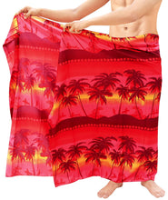 Load image into Gallery viewer, la-leela-beach-wear-pareo-wrap-cover-ups-bathing-suit-beach-towel-mens-sarong-swimsuit