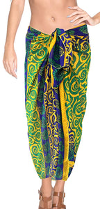 la-leela-women-bikini-cover-up-wrap-dress-swimwear-sarong-digital-one-size