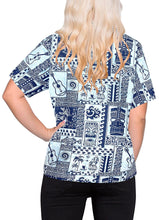 Load image into Gallery viewer, Ladies Hawaiian Shirt Beach Top Aloha Blouses Tank Casual Holiday Loose Fit
