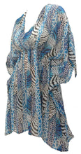 Load image into Gallery viewer, la-leela-swimwear-beach-bikini-cover-up-women-swimsuit-summer-dress-multi