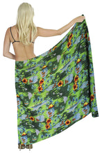 Load image into Gallery viewer, LA LEELA Women Beachwear Wrap Bikini Cover up Bathing Suit Swimwear 28 ONE Size