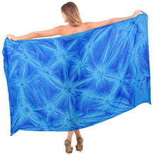 Load image into Gallery viewer, LA LEELA Swimsuit Cover-Up Sarong Beach Wrap Skirt Hawaiian Sarongs for Women Plus Size Short Half Mini I