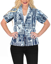 Load image into Gallery viewer, Ladies Hawaiian Shirt Beach Top Aloha Blouses Tank Casual Holiday Loose Fit