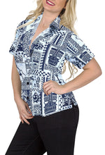 Load image into Gallery viewer, Ladies Hawaiian Shirt Beach Top Aloha Blouses Tank Casual Holiday Loose Fit