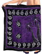 Load image into Gallery viewer, LA LEELA Beach Towel Swim Batik Beach Wear Mens Sarong Pareo Cover ups Wrap Bathing Suit