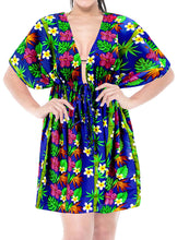 Load image into Gallery viewer, LA LEELA Cover up Beach Bikini Swimwear Swimsuit Kaftan Dress Women Printed