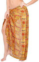 Load image into Gallery viewer, LA LEELA Beachwear Bikini Cover up Bathing Suit Wrap Pareo Women 11 ONE Size