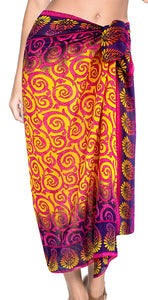 la-leela-women-bikini-cover-up-wrap-dress-swimwear-sarong-digital-one-size