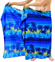 Load image into Gallery viewer, la-leela-beach-wear-pareo-wrap-cover-ups-bathing-suit-beach-towel-mens-sarong-swimsuit