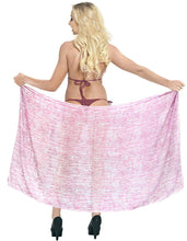 Load image into Gallery viewer, LA LEELA Women&#39;s Beachwear Bikini Wrap Cover up Swimsuit Dress Sarong 9 ONE Size