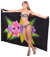 Load image into Gallery viewer, LA LEELA Women&#39;s Swimsuit Cover Up Sarong Bikini Swimwear Beach Cover-Ups Wrap Skirt Large Maxi ER