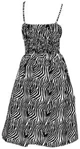 la-leela-soft-printed-casual-maxi-swimsuit-loose-top-black-738-one-size
